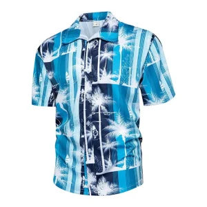 Chemise A Fleur Homme Hawaïenne Oversize