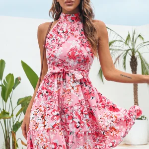 Robe Fleurie en Mousseline