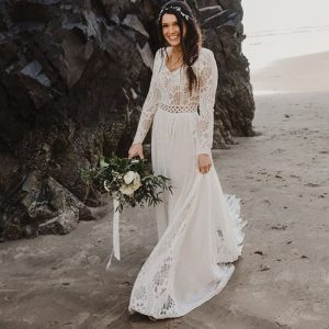 Robe bohème de mariage
