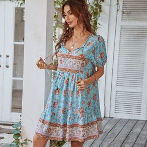 Robe chic et boheme