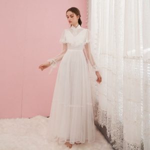 Robe de mariage civil bohème