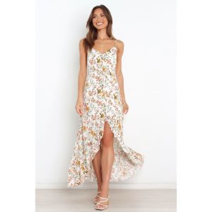 Robe longue a fleur bohème