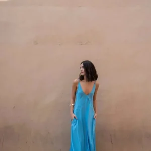 Robe Longue Bretelles Fines Fluide Midi Pour Été - Confortable Et Élégante