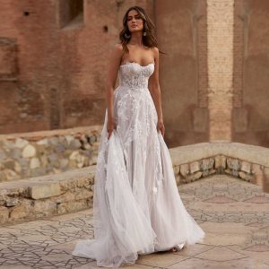 Robe temoin de mariage bohème