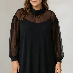 Robe Strass Transparente - TU du 44 au 50