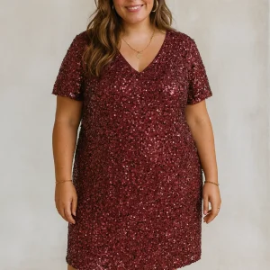 Robe en Sequins - TU du 44 au 50