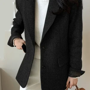 Le Blazer Large Femme Art Retro, chic et confortable