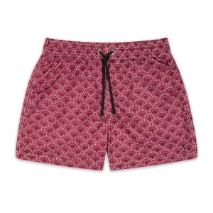 Short de bain - Ecume pourpre